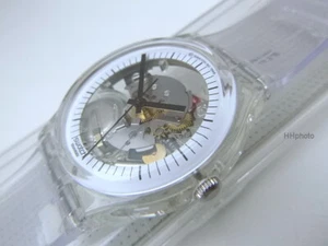Swatch: " White Jelly " - Your Light Wrist Watch For Every Day New/Top-Rarität - Picture 1 of 2