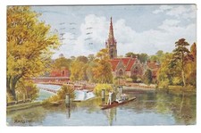 A R Quinton postcard 1184. Marlow on Thames. posted 31/08/1925