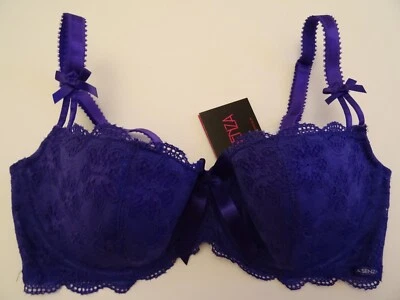 Nuevo con etiquetas Sujetador La Senza 32FF 32G 34FF 34GG 36GG 38G 38GG 40B 40FF 40G 40GG Encaje Púrpura Foto 1 de 4