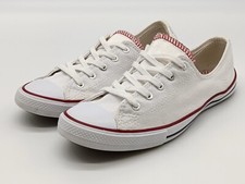 converse white dainty trainers