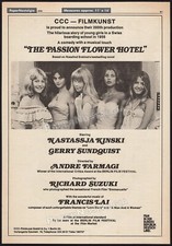 BOARDING SCHOOL__Orig. 1978 Trade AD / poster__Nastassja Kinski__Fabiana Udenio