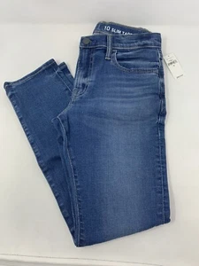 Gap Slim Taper Jeans Medium Wash - Kids Size 10 - Picture 1 of 8