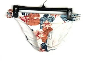 Roxy Women’s Printed Beach Classic Full Bottom Bikini Bottom Size M - Picture 1 of 3