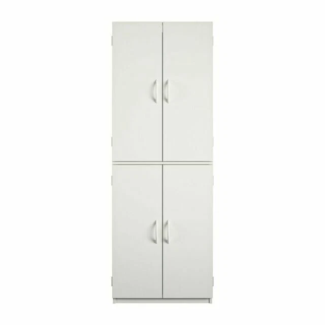 Mainstays Storage Cabinet, White Stipple