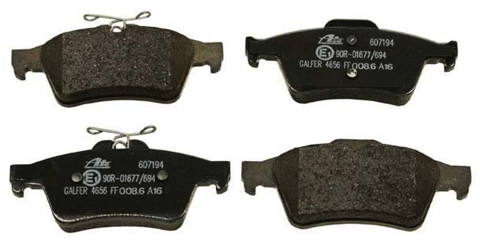 Juego de pastillas de freno trasero ATE para Saab 2003 SEDAN" 9-3 / 2004-2011 9-3 9-3x Foto 1 de 1