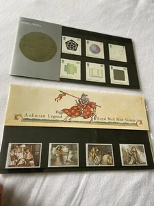 Royal Mail Briefmarken Sammlersets Artuslegende & Nobelpreise Sets - Bild 1 von 7