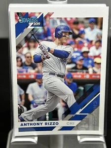 2019 Donruss - #187 - Anthony Rizzo - Chicago Cubs - Picture 1 of 2