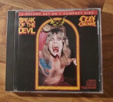 Ozzy Osbourne Speak Of The Devil CD EARLY PRESS! Jet ZK 38350 Black Sabbath RARE