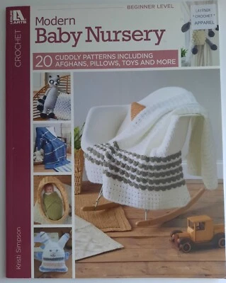 Leisure Arts Modern Baby Nursery Crochet Pattern Book, Pre-owned. - Image 1 of 4