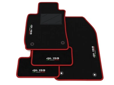 Tappetini compatibili con Alfa Romeo 159-distanza fissaggio (conducente) 34,5 cm - Изображение 1 из 4