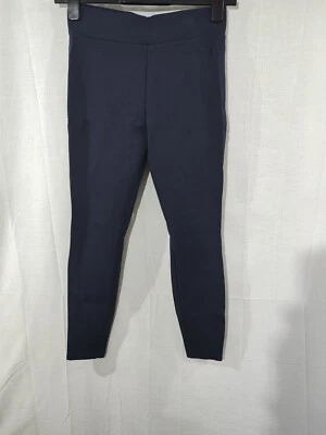 NEXT dark blue heavy slinky jersey leggings size 12L - Image 1 of 2