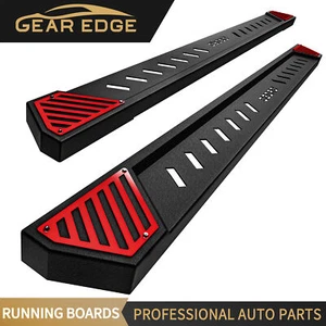 Running Boards for 2019- 2026 Silverado Sierra 1500 Crew Cab 6.5" Side Step Bars - Picture 1 of 7