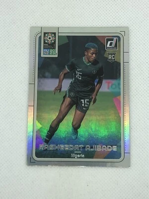 2023 Donruss Womens World Cup | Rasheedat Ajibade Nigeria | RC Silver Foil! - Image 1 of 2