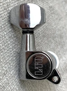 2017 ESP Ltd M-10 Electric Guitar Original LTD Logo Tuner Tuning Peg - Picture 1 of 5