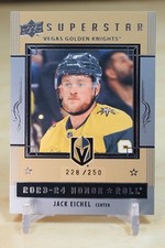 2023-24 Upper Deck Honor Roll Gold /250 #HR-17 Jack Eichel Vegas Golden Knights