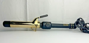 Hot Tools 1-1/4" Digital Professional Hair Curling Iron 24K Gold Barrel HT1110DG - Picture 1 of 6