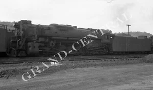 ORIGINAL 1955 PENNSYLVANIA RAILROAD PRR NEGATIVE 2-10-4 #6157 HARRISBURG PA - Picture 1 of 1