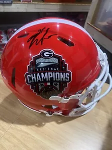 Kirby Smart Signed Georgia Bulldogs Full Size Authentic Helmet Fanatics - Picture 1 of 2