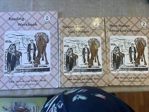 Rod and Staff Grade 2 "Stories About God's People" Reading Set of 3 - Picture 1 of 1