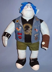 Disney Store Onward Barley Lightfoot 19" Plush Toy Pixar Movie-Blue Elf-monster - Picture 1 of 7