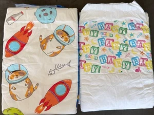 Bambino Adult Plastic Diapers ABDL 2 Pack L Large Catstronaut Classico V1 Sample - Picture 1 of 9
