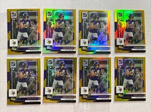 (8) 2022 Panini Donruss Press Proof Premium Adam Thielen #104 Minnesota Vikings - Picture 1 of 10