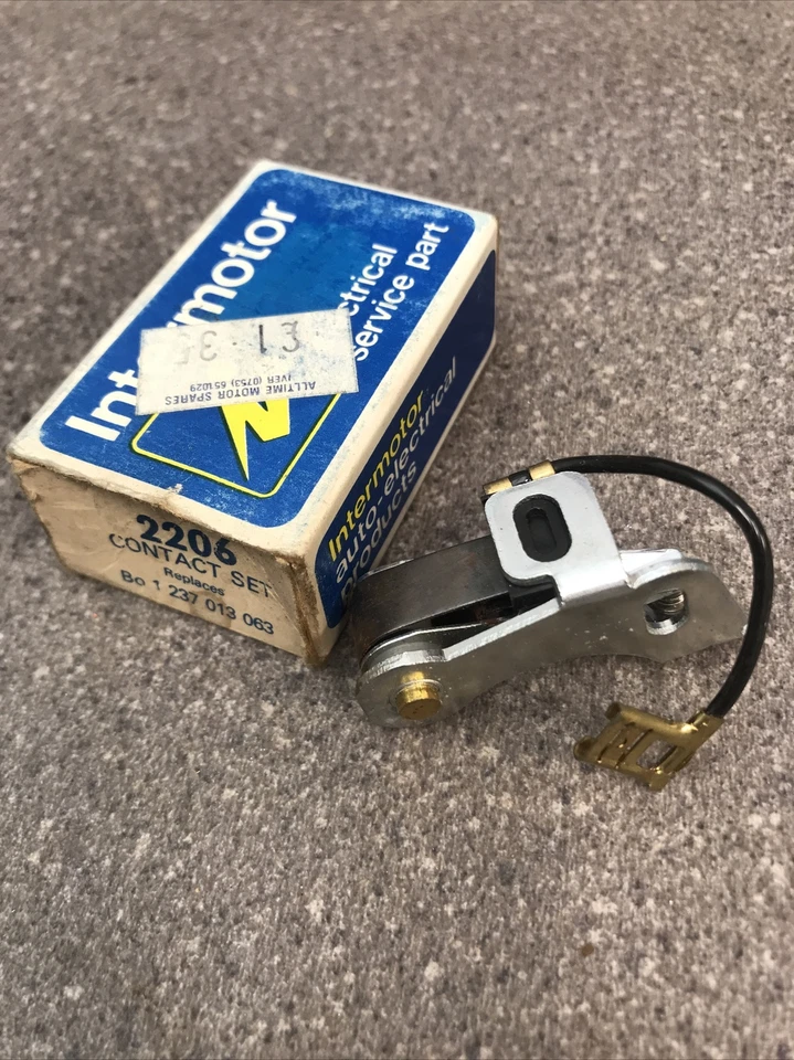 FOR VOLVO 240 CONTACT BREAKER SET INTERMOTOR 2206 1237013063 - Image 1 of 1