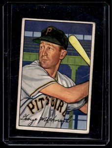 1952 Bowman George Metkovich Pittsburgh Pirates #108