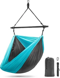Sorbus Hanging Hammock Chair - Collapsible and Lightweight Outdoor Swings - Picture 1 of 9