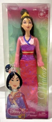Muñeca Barbie Princesa Mulan Brillante Disney NUEVA En Caja 2009 NUEVA Foto 1 de 4