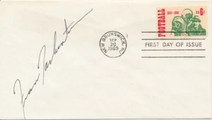 #1382 Collegiate Football First Day cover Fran Tarkenton HOF autograph - Picture 1 of 1
