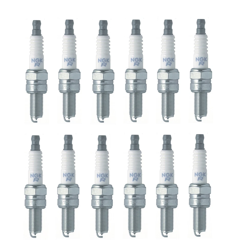NGK Set 12 Laser Platinum Spark Plugs 0.028 For Ferrari 599 GTB GTO Enzo 6.0 V12 Foto 1 de 1