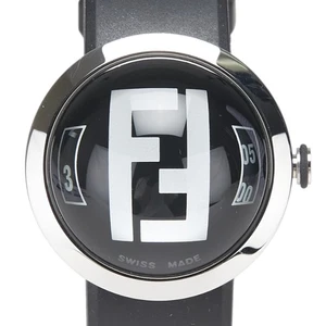 FENDI Boothra Watches 8010G Quartz black dial Women 【Used】 - Picture 1 of 8