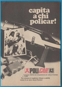 POLICAR: Autopista Anno 1973 pubblicità advertising werbung clipping MA1678 - Imagen 1 de 1