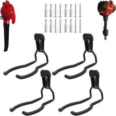 Percha JuforminWeedeater, cortadora de cuerdas estante para herbicida, negro-4 P  Foto 1 de 4