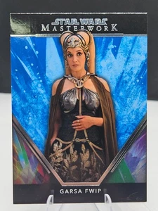 2024 Topps Star Wars Masterwork Blue Garsa Fwip #36 - Picture 1 of 2