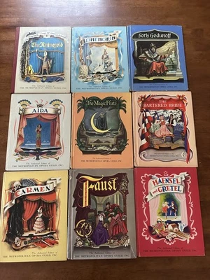 METROPOLITAN OPERA GUILD Vintage BOOKS Lot Hansel Gretel Magic Flute 1st Eds - Image 1 of 4