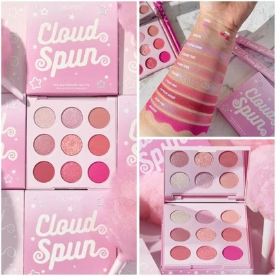 Colourpop 'Cloud Spun' Eyeshadow Palette Pressed Powder 9Pan Brand New No Box UK - Image 1 of 4
