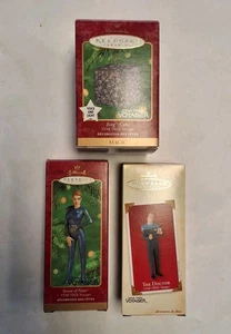 Star Trek Voyager Ornamente 3 Stück The Doctor, Seven Of Nine und Brog Cube - Bild 1 von 7
