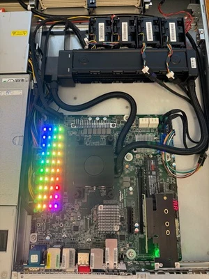 1u server 16 core 7950x, 192GB DDR5, 2xPSU, 2 x 2TB Samsung 990Pro, IPMI, 10GbE, - Image 1 of 4