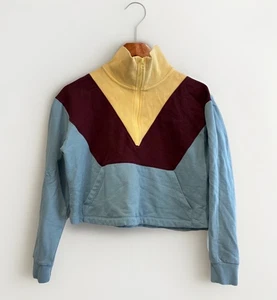 Outdoor Voices Pickup 1/4 Zip Sweatshirt Crop Gr. Small, Buttermilk, Shiraz  - Bild 1 von 13