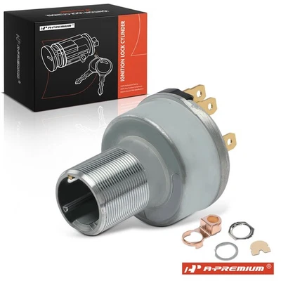 Cilindro de bloqueo de encendido A-Premium Zamak 5 para Chevy Impala GMC serie 1500 Buick Foto 1 de 4