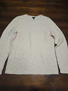 Talbots Womens Size Large  Sweater Peach - Picture 1 of 3