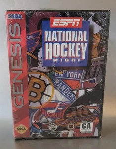 ESPN National Hockey Night Sega Genesis, 1994 Factory Sealed New - Picture 1 of 4