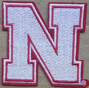 University of Nebraska Cornhuskers embroidered Iron on patch - Picture 1 of 1