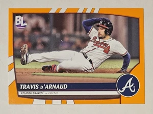TRAVIS d'ARNAUD 2023 Topps Big League - Naranja Eléctrico #108 Braves All-Star - Imagen 1 de 3