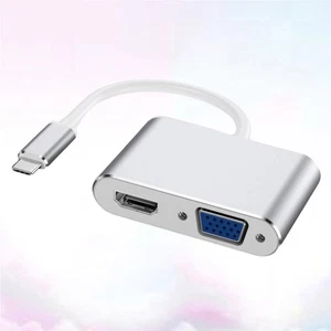 USB3.1 Type-C à VGA Type-C à Adaptateur VGA 1 () Adaptateur USB3.1 - Zdjęcie 1 z 11