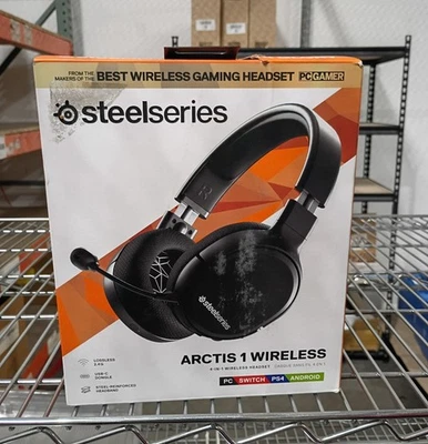 SteelSeries Arctis 1 Wireless Gaming Headset - Black (61512) - Image 1 of 3