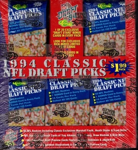 Classic 1994 NFL Draft Picks Football Cards #74220 Factory Sealed - Bild 1 von 6