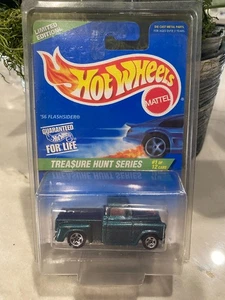 Hot Wheels 1996 Treasure Hunt Series '56 Flashsider #1/12 mit Schutzhülle - Bild 1 von 1